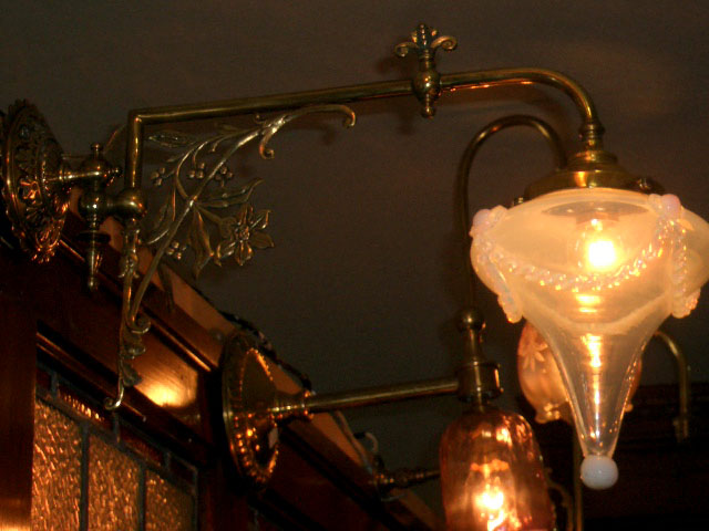 ウォールランプ　ブラケット　真鋳 アンティーク ランプ用ブラケット(テーブル・ウォール用等）