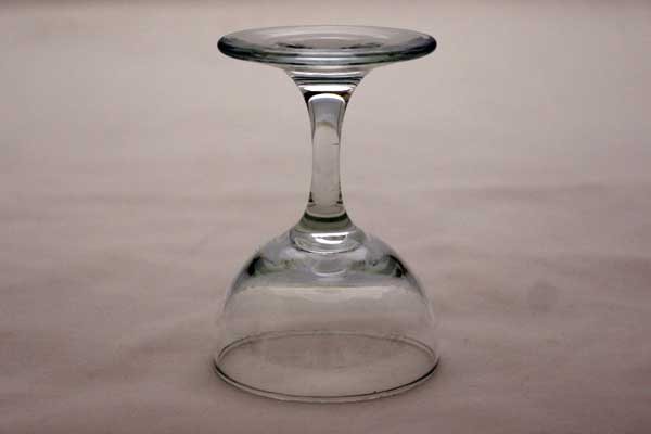ワイングラス　6点セット（透明） アンティーク クリアー系