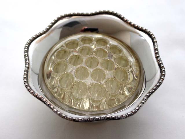バーズ（花器）（アレンジメント用）　シルバープレート アンティーク 銀・銅製品ほか
