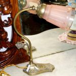 ランプ　スタンド　真鋳　221-167　とペア