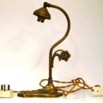 ランプ　スタンド　真鋳　217-163　とペア