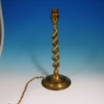 ランプ　スタンド（ツイスト）真鋳　