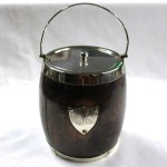 特価品のご紹介（アイス　バレル／ビスケット　バレル（樽型容器））