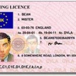 英国の自動車運転免許証・新式