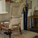 英国伝統のイス張り技法（Upholstery）１