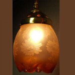 シェード マルーン・エッチド